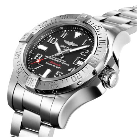 breitling avenger 2 black dial|Breitling Avenger 2 seawolf.